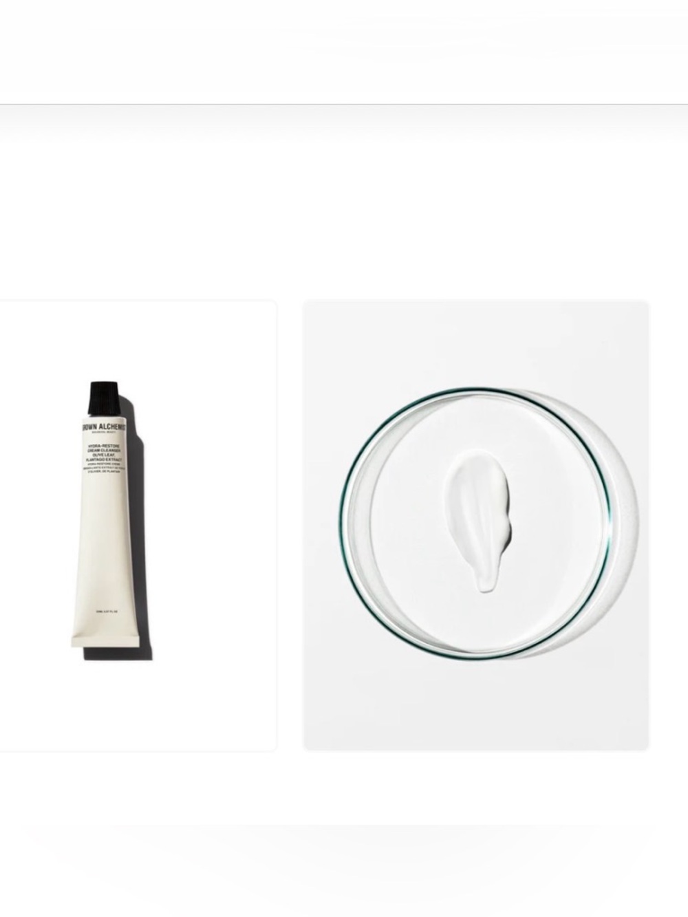 Grown Alchemist Hydra Restore Cream Cleanser, 20 ml, New In Box